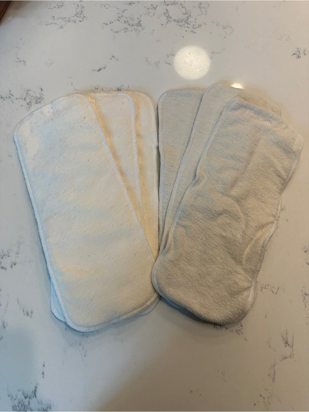 Hemp Heavy Wetters and Cotton Cloth Diaper Inserts